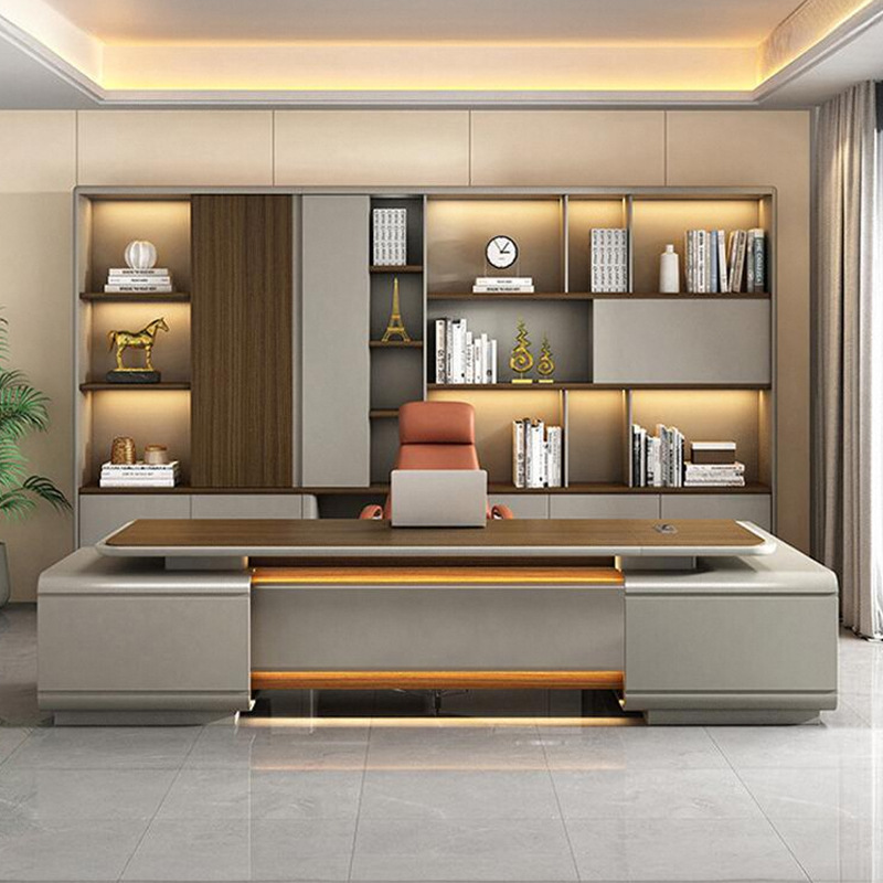 Модель DBT008 Стол руководителя, президент/Офисный стол председателя, большой стол менеджера премиум-класса с комплектом офисных стульев для менеджера\\офис